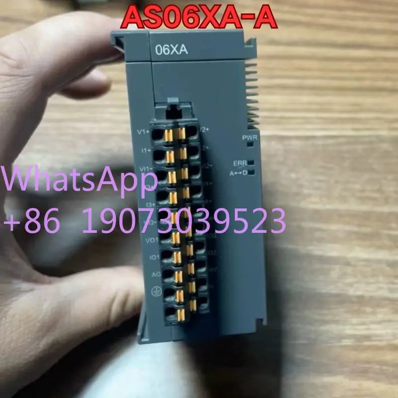 

Second-hand disassembled machine slightly used good condition PLC module AS06XA-A