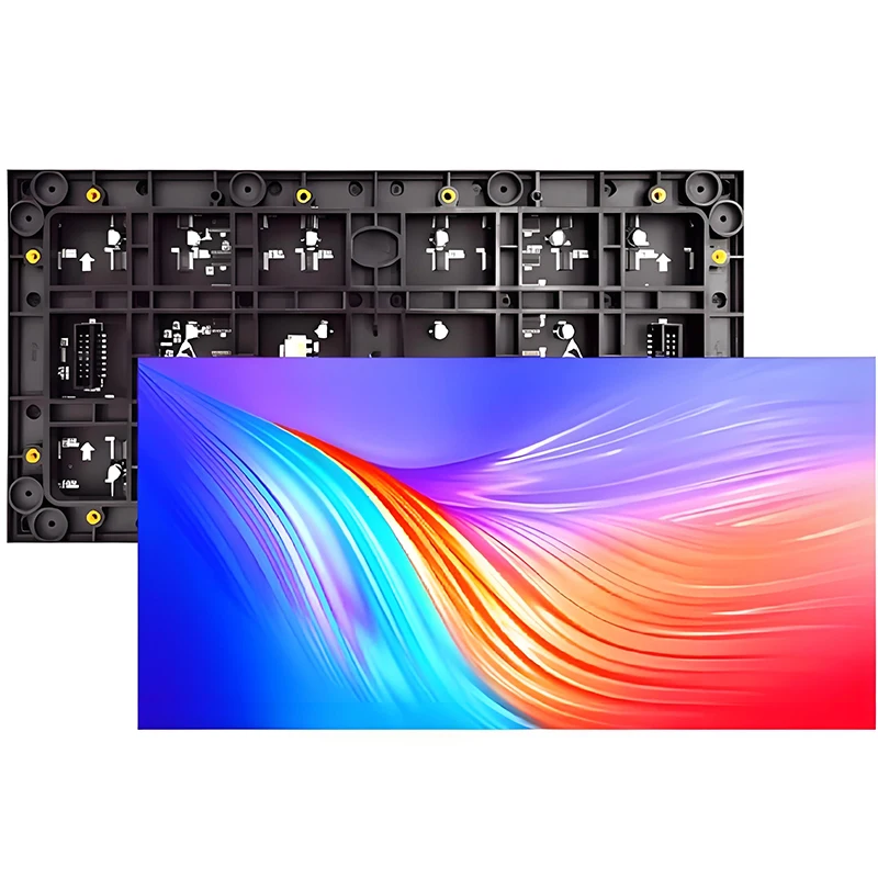 Ultra-thin Indoor Full Color SMD LED Video Wall 5.12x2.88m Exhibition Hall Fixed Installation P1.86 4K HDR 550CD/m 5-Year