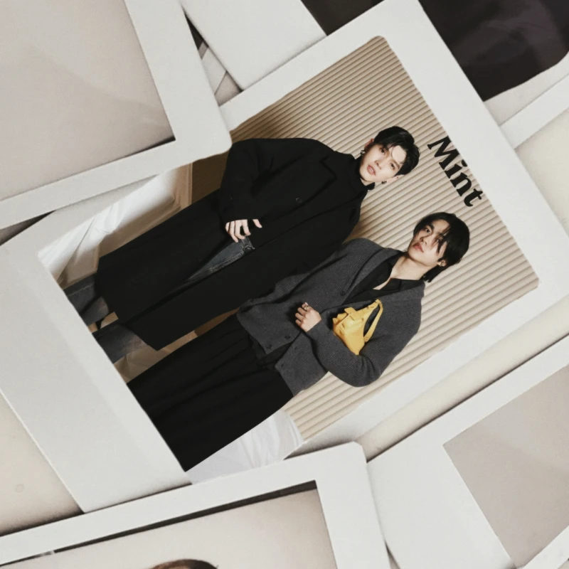 

30/50PC No Repeat Aouboom Aoutnbknr Besevboom Poster Lomo Card Thai TV We Are Drama Stills Pai Li De Photos 3 Inch Small Card