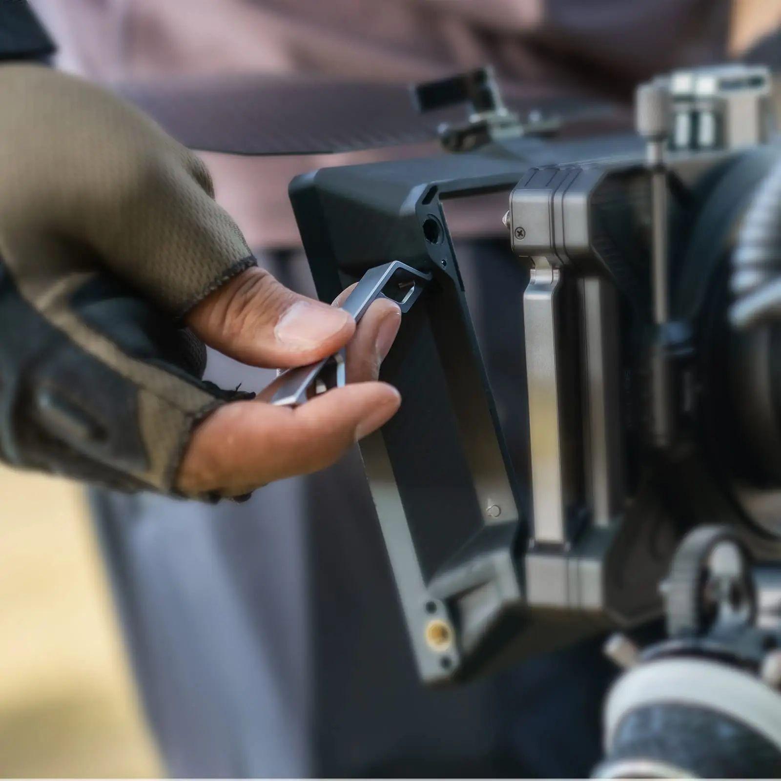 SMALLRIG Matte Box,Star-Trail Lightweight Multifunctional Modular Basic Kit,with 4 x5.65 Filter Frame,Adapter Ring,Top Flag 3556