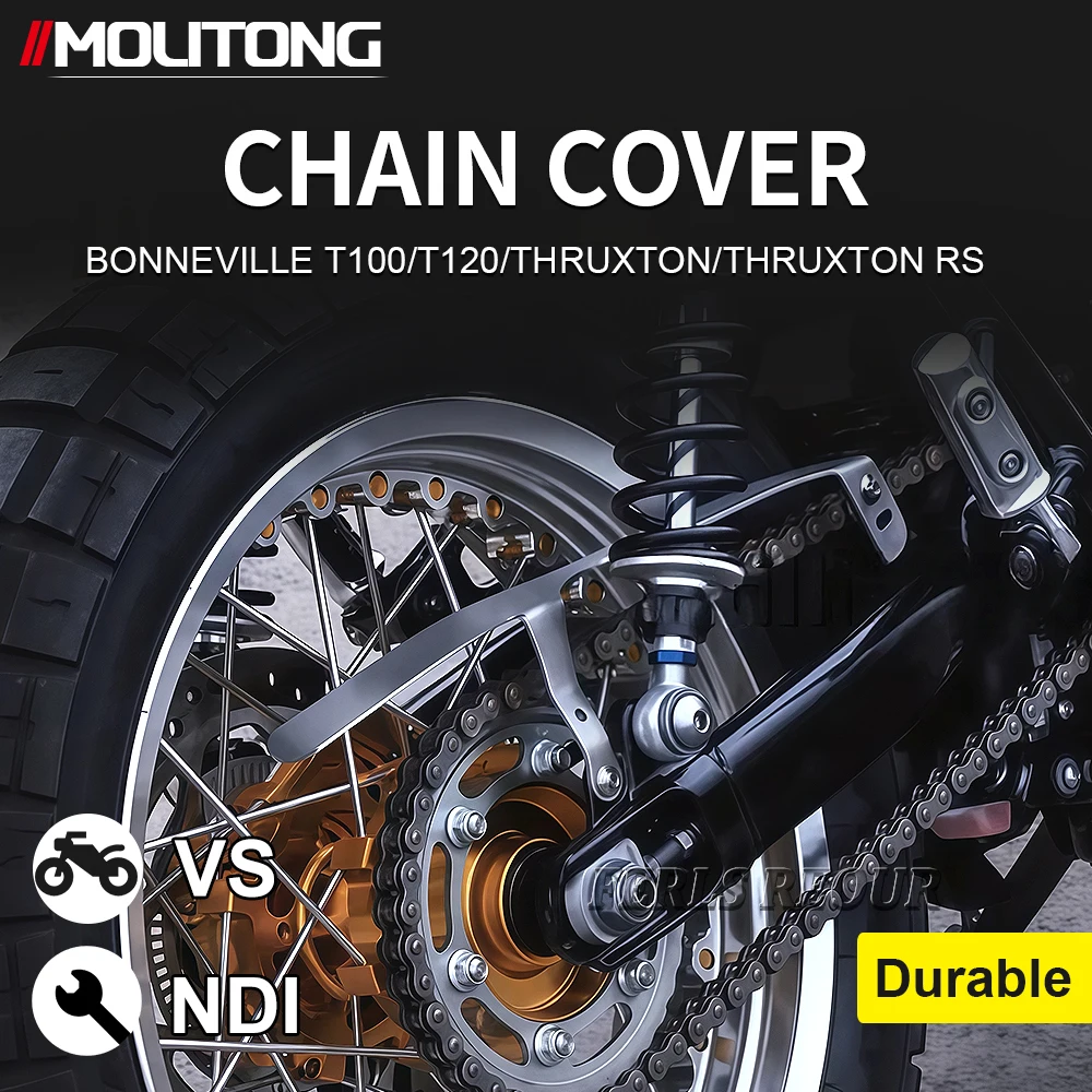 

For Bonneville T100 T120 Thruxton RS Motorcycle Accessories Chain Guard Protctor Cover For Speed Twin Scrambler 900 1200