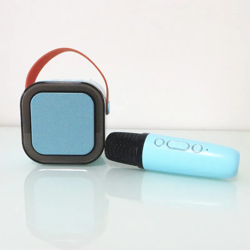 System karaoke Lonvel K12 z mikrofonem, zabawki do śpiewania i tańca, prezent na Boże Narodzenie dla dzieci