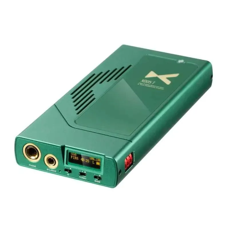 2025XD05T Portable Electronic Tube Audio Decoder Headphone Amplifier With 4.4 Full Balanced Vacuum Tube