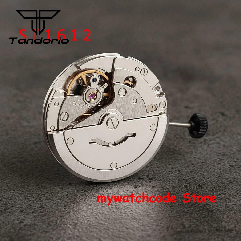 21 Jewels White Date ST1612 Automatic Watch Movement 3H TY2806 Mechanical Wristwatch Movement Parts