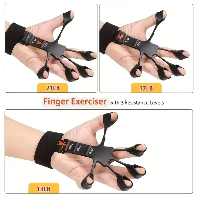 Multifunctional Hand Exerciser for Vein Training, Finger Flexibility and Wrist Strength Enhancer, Finger Strength Trainer