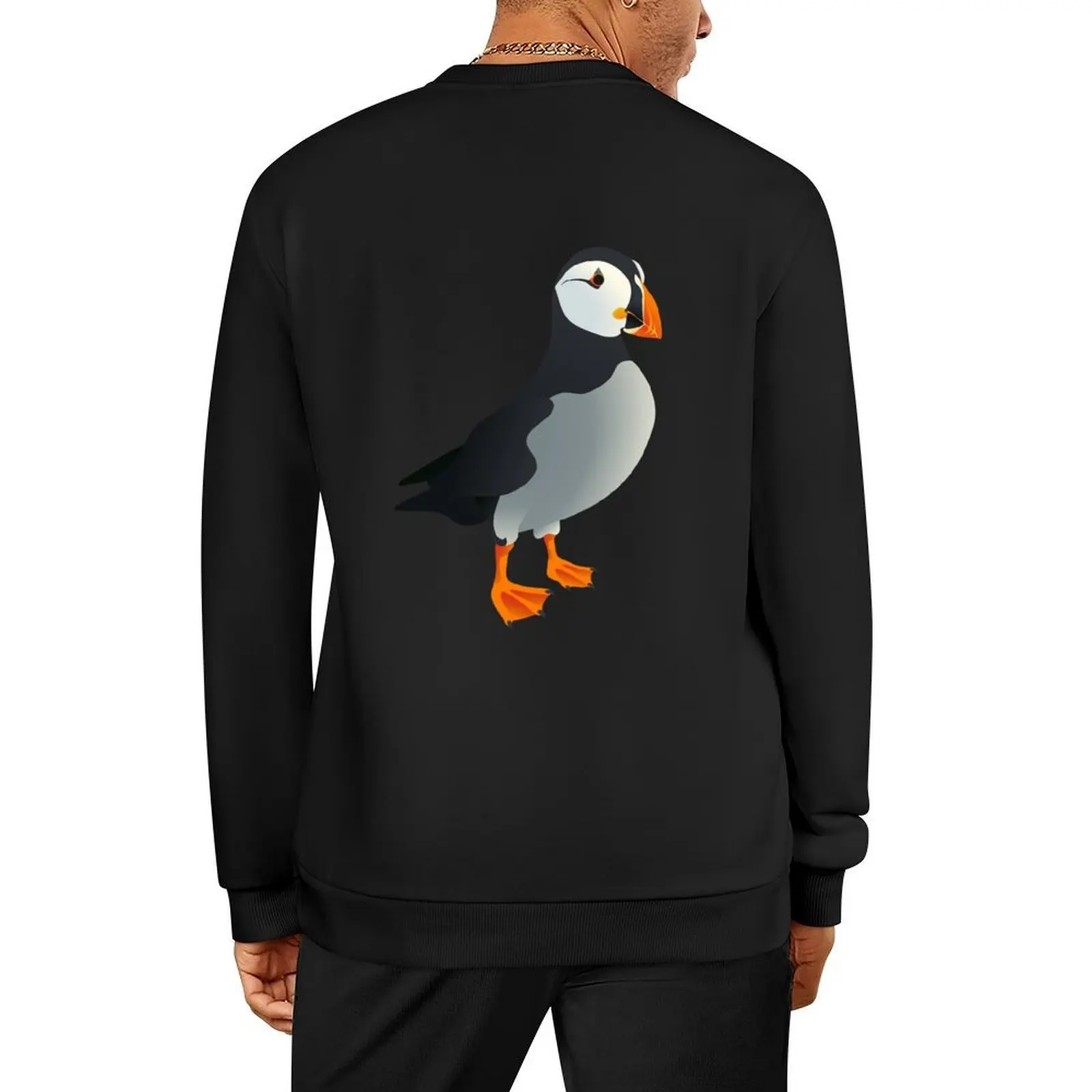 Little Atlantic Puffin Pullover japanese style men's autumn clothes tracksuits tracksuit oversize sweatshirt
