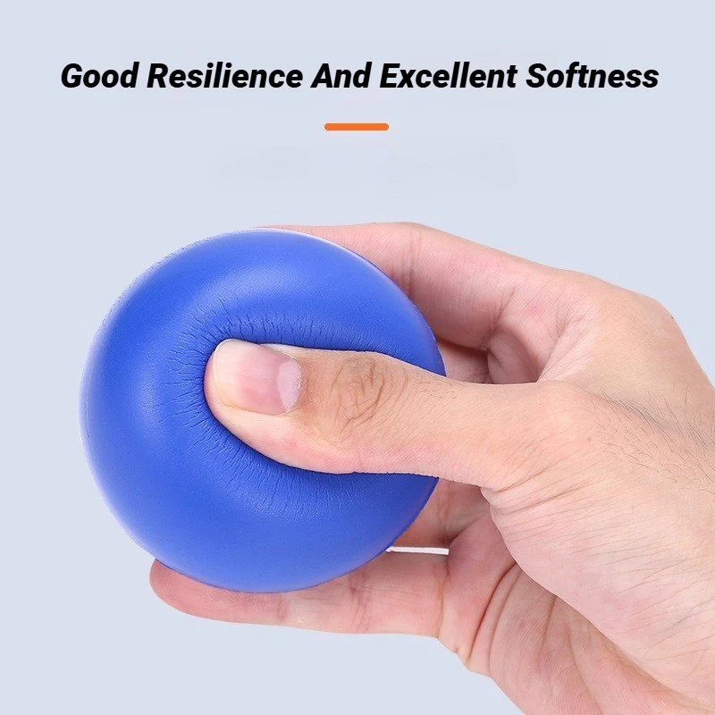 High Elastic Gripping Ball Finger Strengthening Grip Massager Exercisers Squeeze Training Muscle Exerciser A Rehabilitation PU