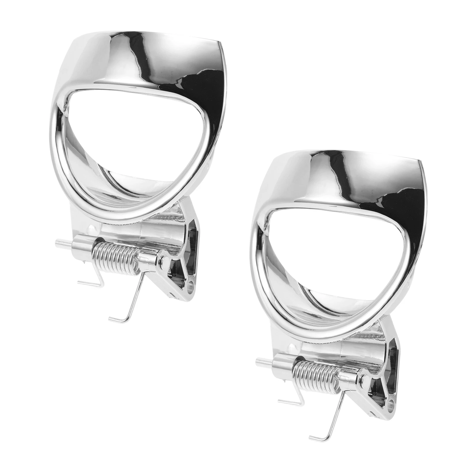 

Pair Chrome Interior Door H les for 19299614 19299613 Car Accessories ABS Material Easy Install Vintage Style Car Door