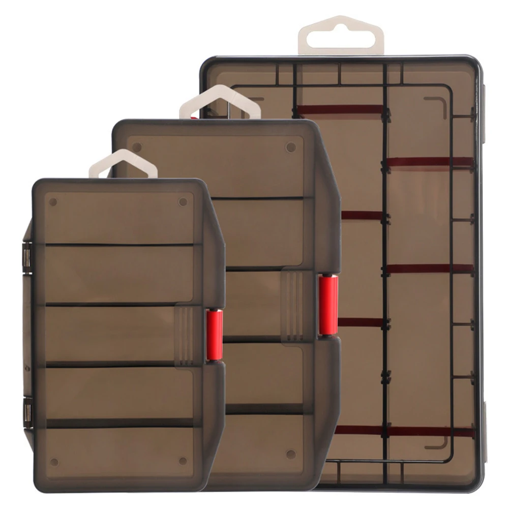 متعددة الوظائف الصيد الطعم صندوق مقاوم للماء الصيد حبة هوك حامل المقصورات الصيد إغراء المنظم معدات صيد الأسماك الملحقات #3