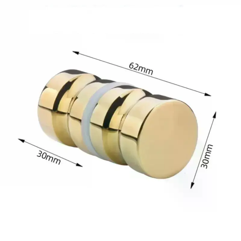 Stylish Shower Glass Door Handle,Sliding Shower Doors Knob,Double Sided Pull Hardware Replacement Parts For Bathroom Glass Doors view 6