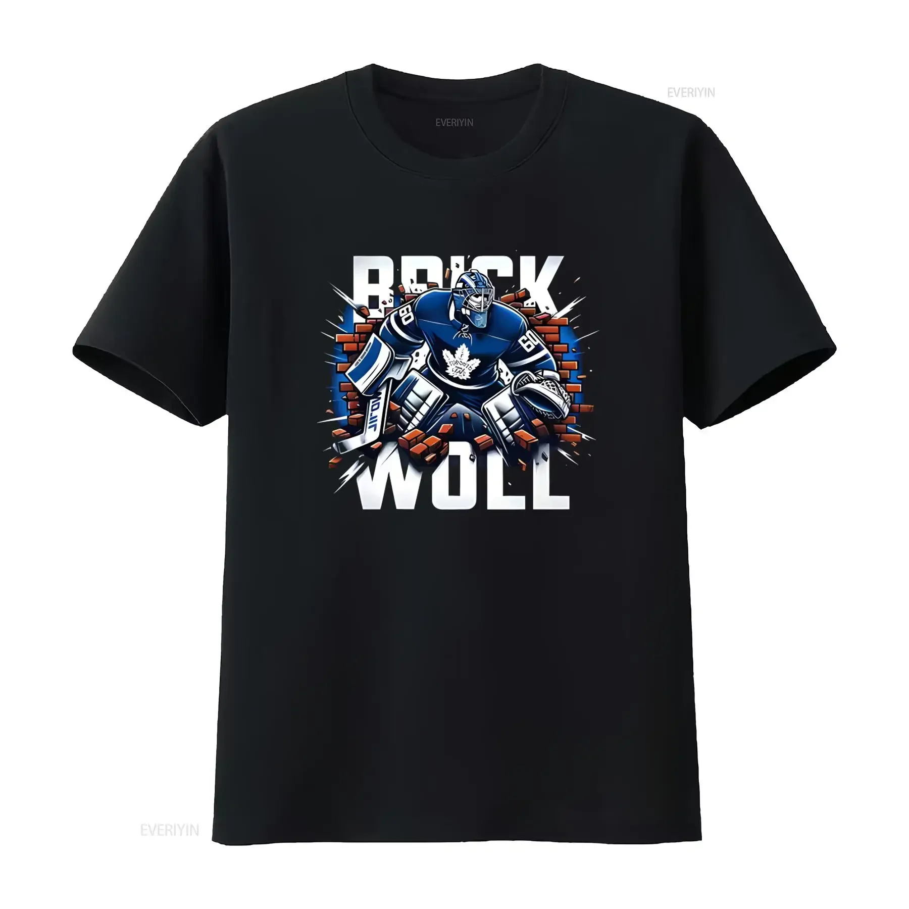 Joseph Brick Woll Goalie Hockey T Shirt Stylish Design with Bold s vintage Washed Unisex designer clothes Comfortable Versatile