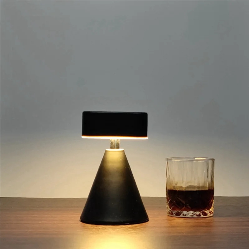 AA86 Desk Lamp USB Charging Touch LED Eye Protection Atmosphere Decorative Desk Lamp Easy To Use White