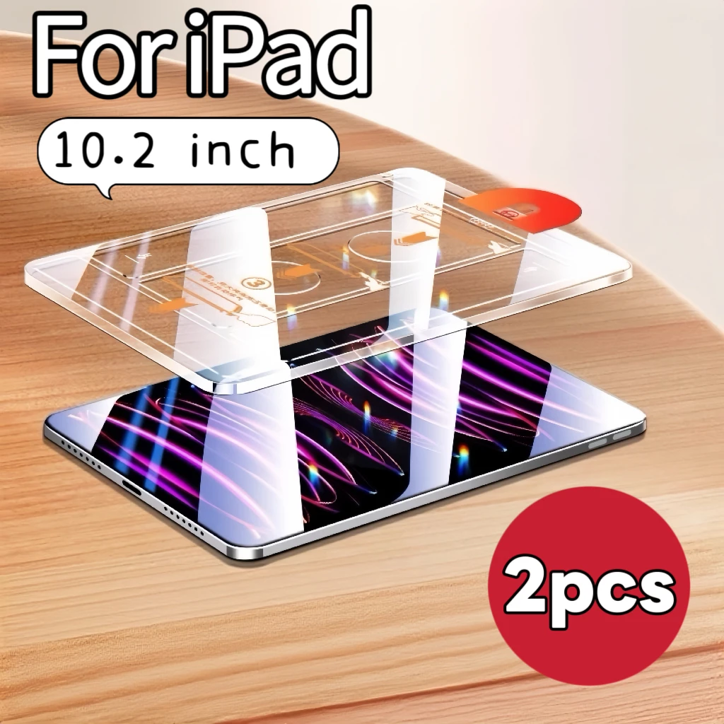 

Защитная пленка из закаленного стекла высокой четкости для iPad 7/8/9 (10,2 дюйма), 2 шт.