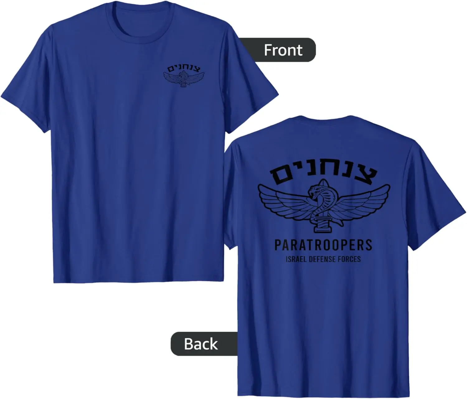 IDF 35th Brigade Airborne Israel Army Paratroopers T-Shirt Short Sleeve Casual 100% Cotton Men T Shirt