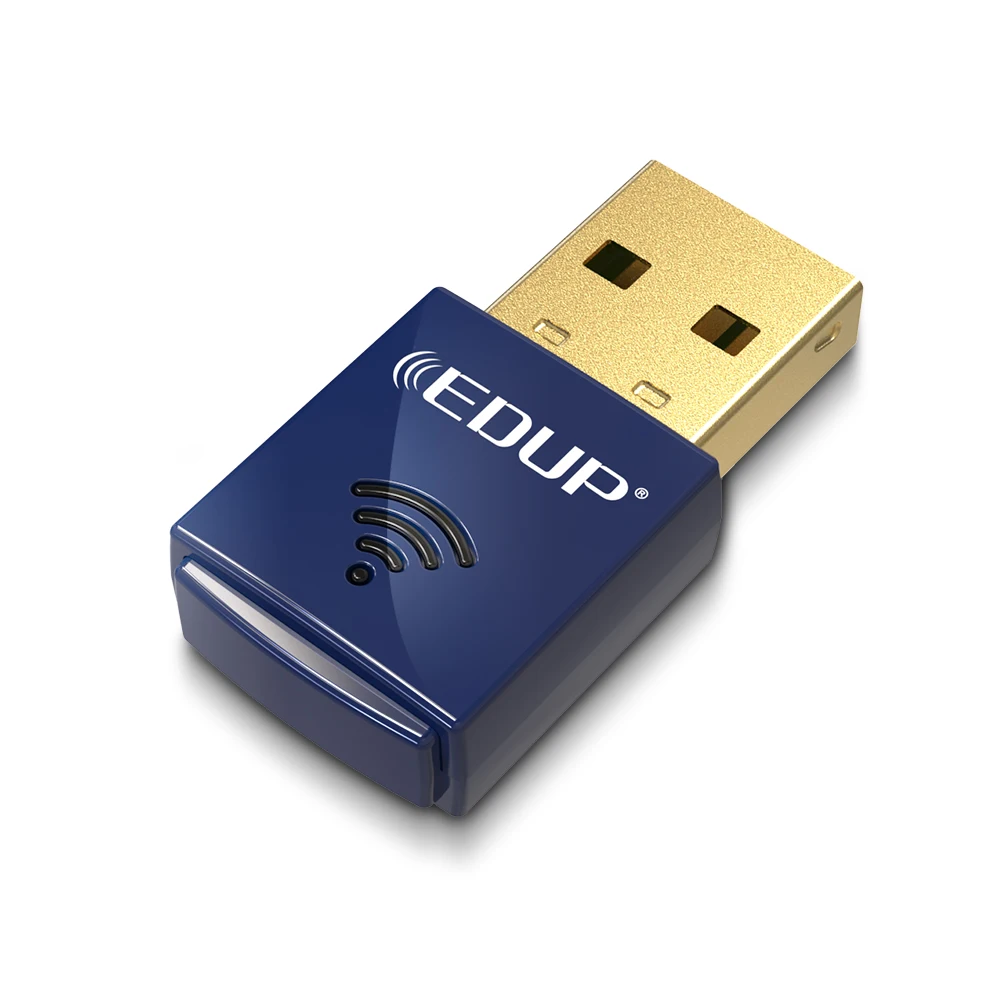 EDUP 150Mbps Mini WiFi Adapter USB2.0 Bluetooth4.0 WiFi Wireless Network Card 2.4G Stable Signal Adapter for PC Desktop Laptop