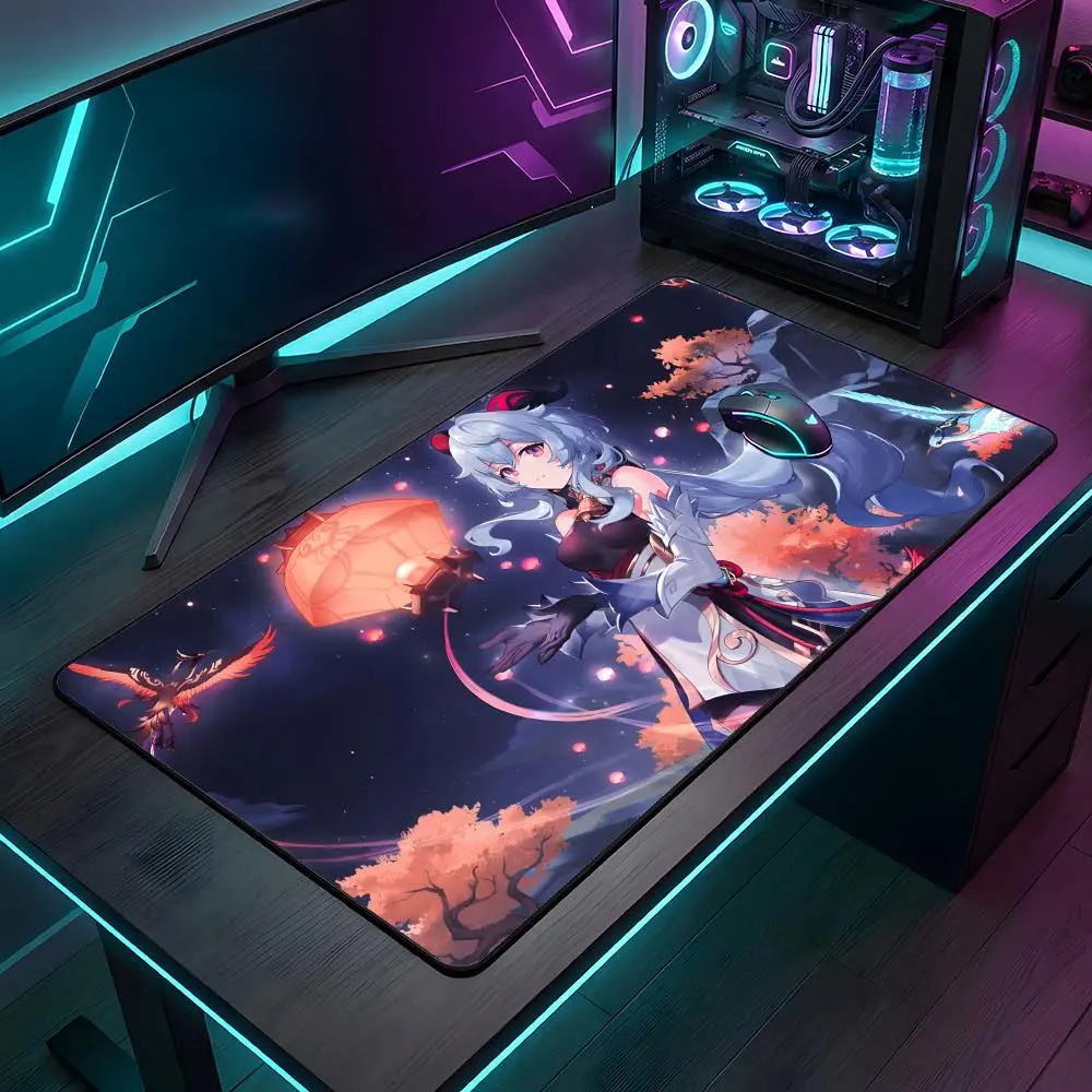 

Open World RPG G-genshin Mouse Pad Mousepad Large Gaming LockEdge Thickened Computer Keyboard Table Desk Mat