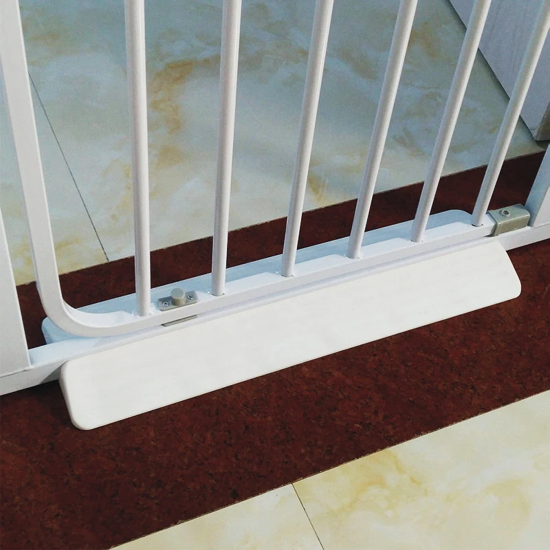 

Baby Fence Safety Lock Baby Toddler Pet Gate Fence Fixing Stair Way Safety Lock Thru Door Guide Sheet Safety Doorways