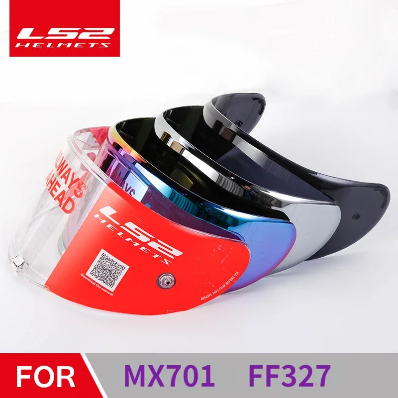 Original genuine LS2 full helmet off-road carbon fiber helmet FF327/MX701 special helmet lens accessories