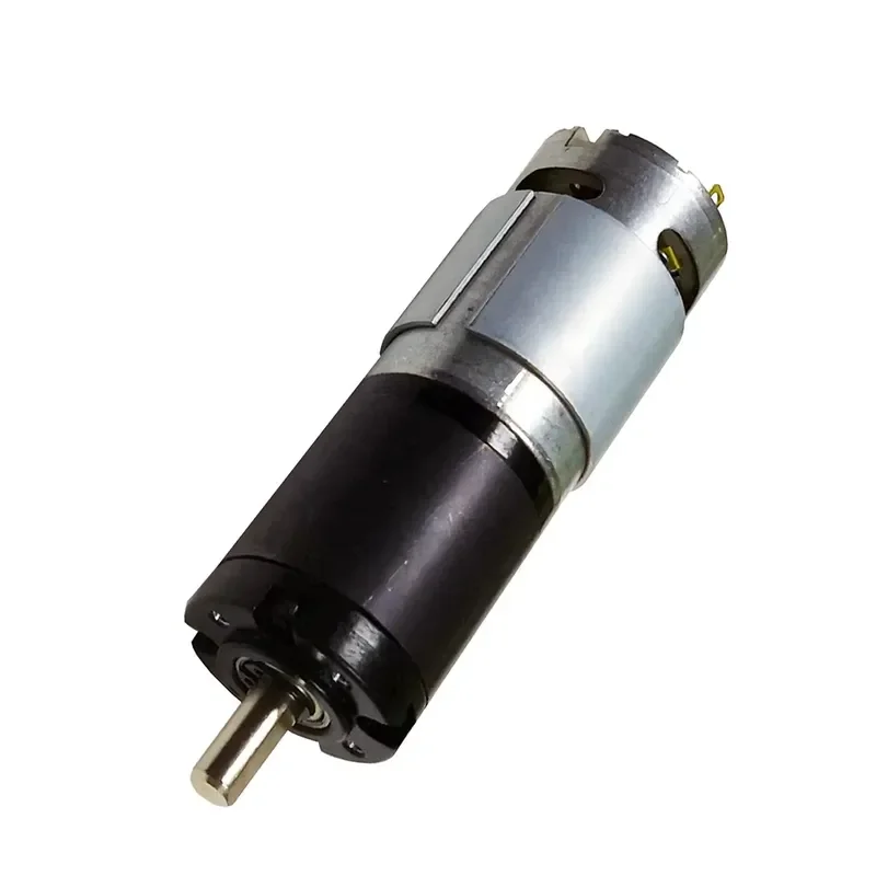 12V DC Planetary Gear Motor 36mm Diameter 80RPM Low Speed High Torque Reversible Brushed Electric Bike Actuator Component