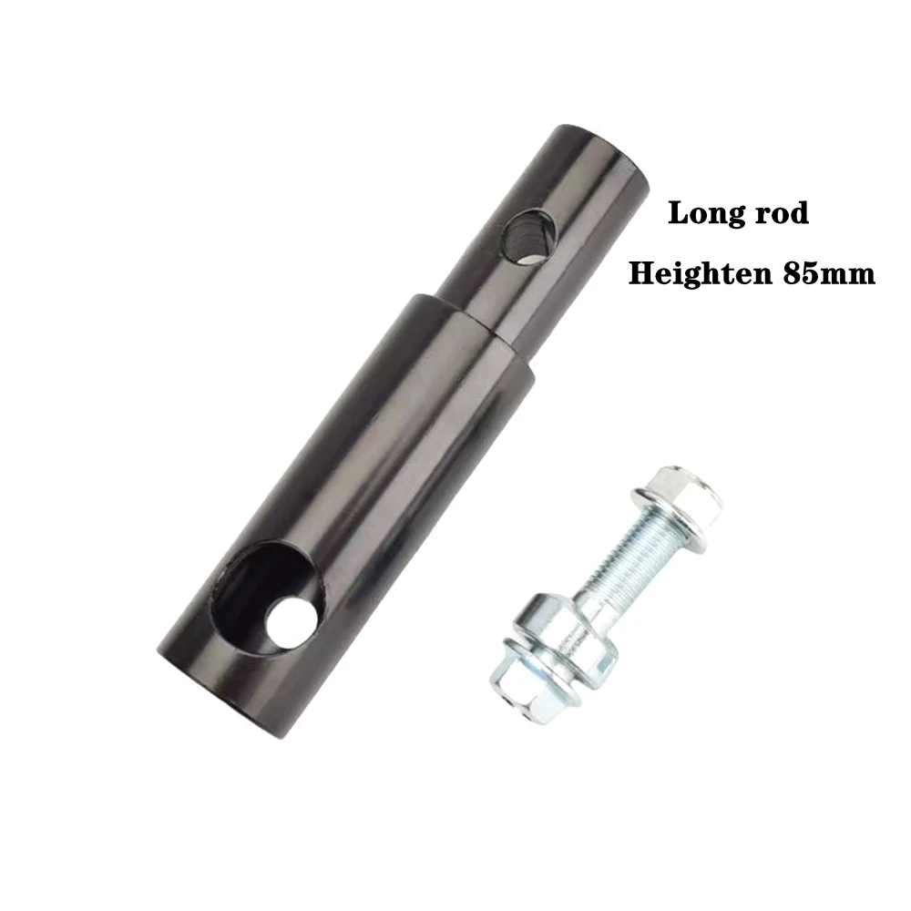 CNC Motorcycle Scooter Faucet Base Riser Extension Rod Steering Column Height Heighten Rod Universal For RSZ Niu Modify Parts