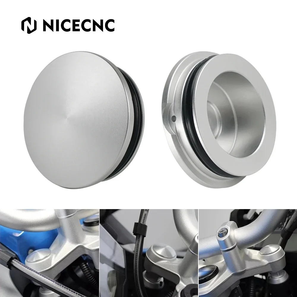 For 2006-2014 BMW R1200R Motorcycle Fork Top Tube Cap Lid Covers for BMW R1200GS/Adventure LC R1200GSA R1200 GS GSA 2014-2018