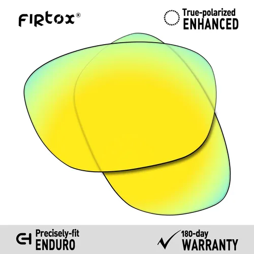 Imagen 2 del producto Lentes polarizadas Firtox True UV400 de repuesto para gafas de sol Oakley Enduro OO9223 - 55 mm (solo lentes) - Varios colores