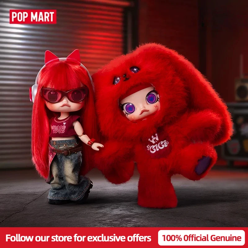 

New Authentic POP MART MOLLY × YUQI Collab 1/8 Scale Articulated Figure Blind Box Celebrity Collectible Doll Model Gift