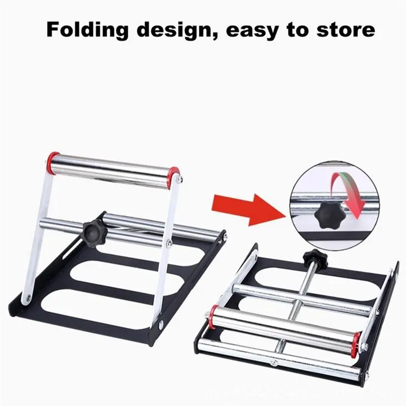 A92P Portable Woodworking Tool Adjustable Cutting Machine Support Frame Foldable Miter Table