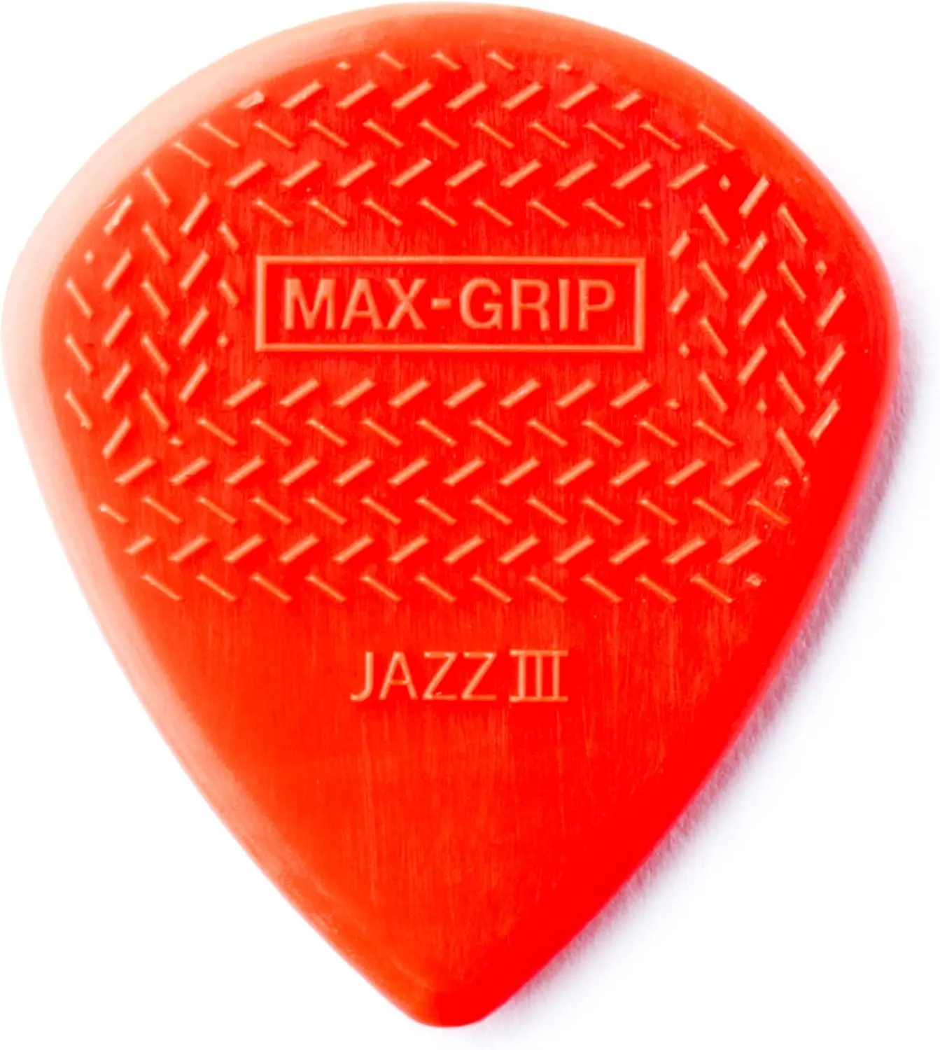 

6-Pack Jazz III Nylon Guitar Picks 1.38mm with Max-Grip for Precision