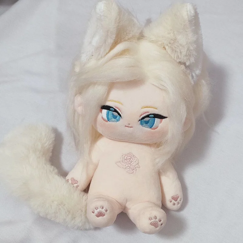 

20cm Anime Game IDV Joseph Photographer Cosplay Plush Stuffed Doll Body With Skeleton Kawaii Cartoon Plushies Toy Figures Gift