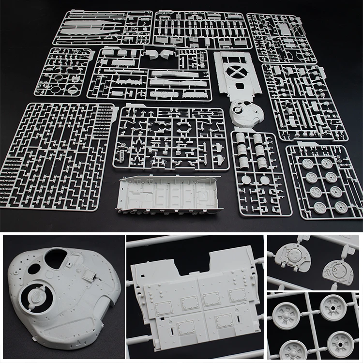 MENG Kit modello in scala di carro armato assemblato TS-053S Carro armato da battaglia principale russo T-72B3M con sistema Minesweeper KMT-8 Edizione limitata 1/35