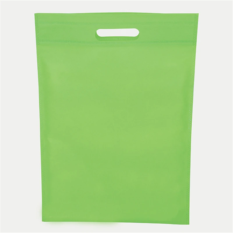 Sacs d\'emballage cadeau personnalisés, sacs de recyclage, sacs à provisions en tissu non tissé, 25x35cm, 20 pièces par lot