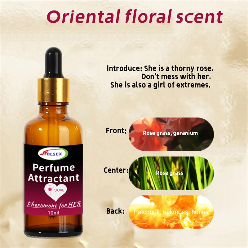 Óleo de Fragrância Sexualmente Estimulante para Homens e Mulheres, Atrair Androstenone, Sexo Flertando, Produto Perfume Sexy