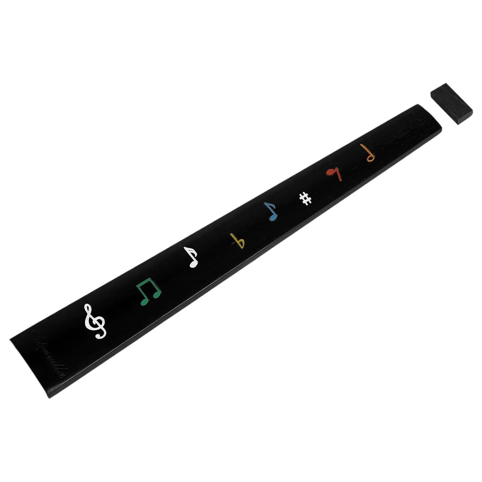 4x4 Violin Ebony Fingerboard Sticker Note Chart for Orchestral String Instrument Music Practice Parts