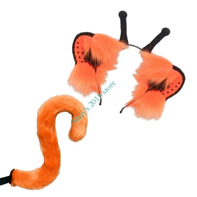 Cat Ears and Tail Costume Accessories Set description 4