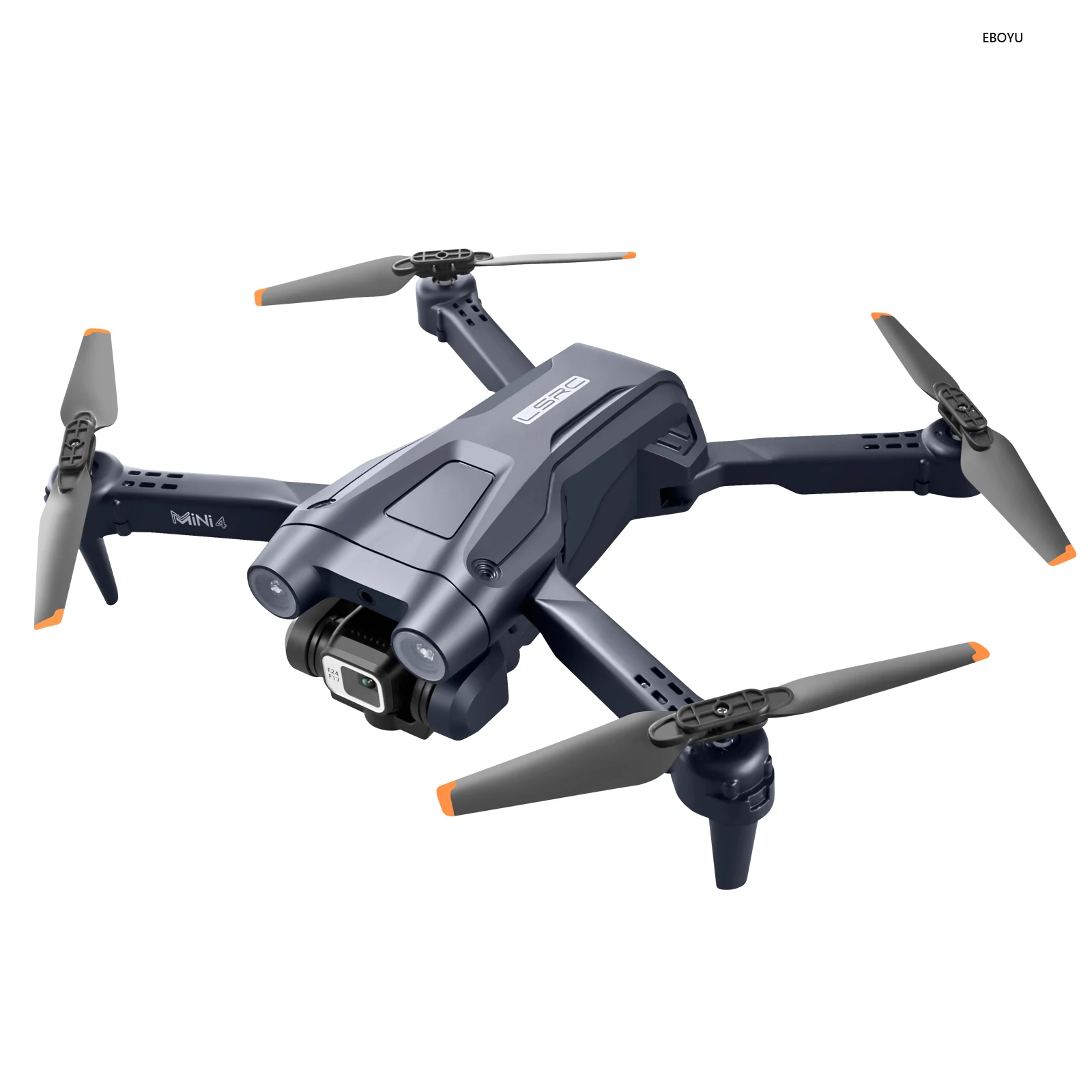 EBOYU MINI4โดรนอาร์ซี W/3หลีกเลี่ยงอุปสรรค WiFi FPV 4K กล้อง Dual HD ความสูงบังคับวิทยุพับเก็บได้ Quadcopter drone ของขวัญของเล่น