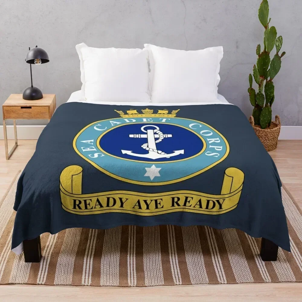 

Sea Cadets (United Kingdom) Throw Blanket Spring Fall Cozy Throw Blanket for Couch