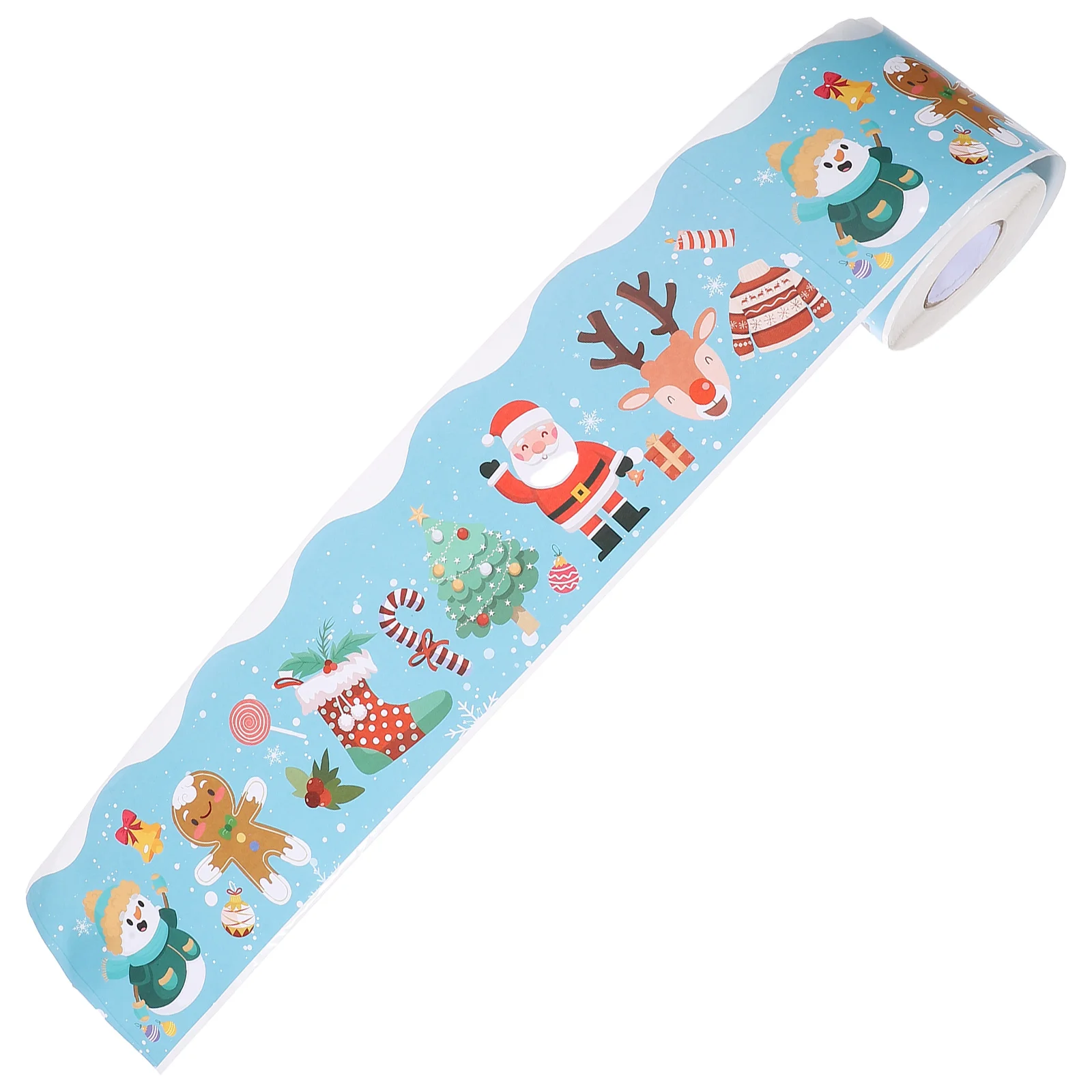 

1 Roll Adhesive Border Trim Sticker For Bulletin Board Classroom Decor Decorative Wall Diy Craft Project Supply Teaching Aids