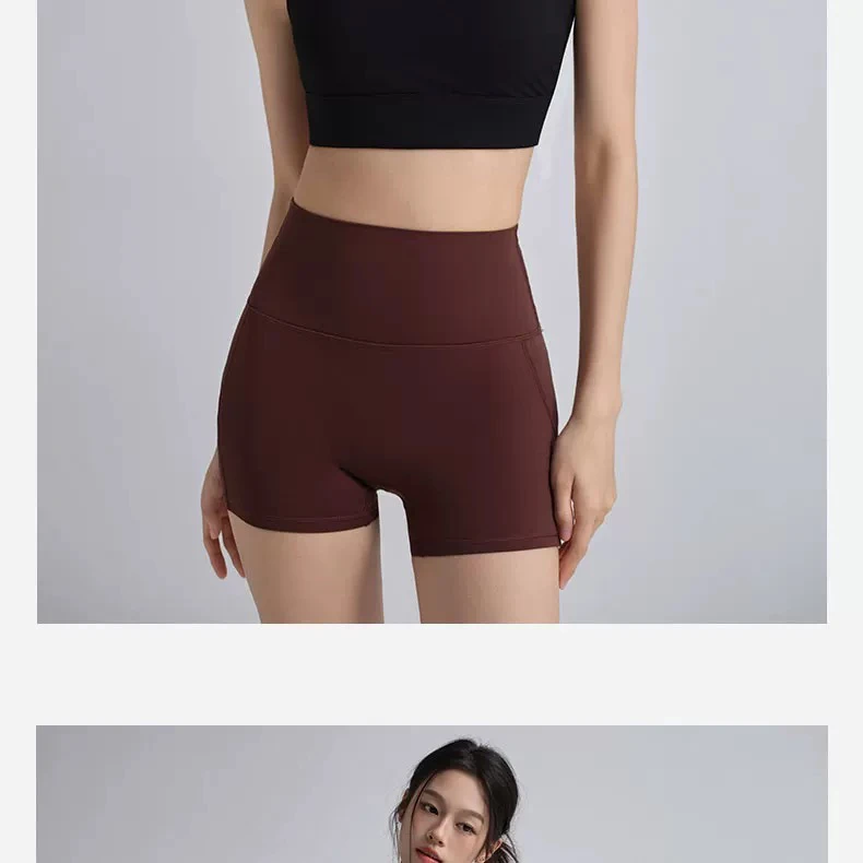 Nahtloser Sport-BH für Damen mit festem Brustpolster, stoßfest, für hochintensives Pilates-Training, Yoga, schöner Fitness-BH-Anzug – Detail 8