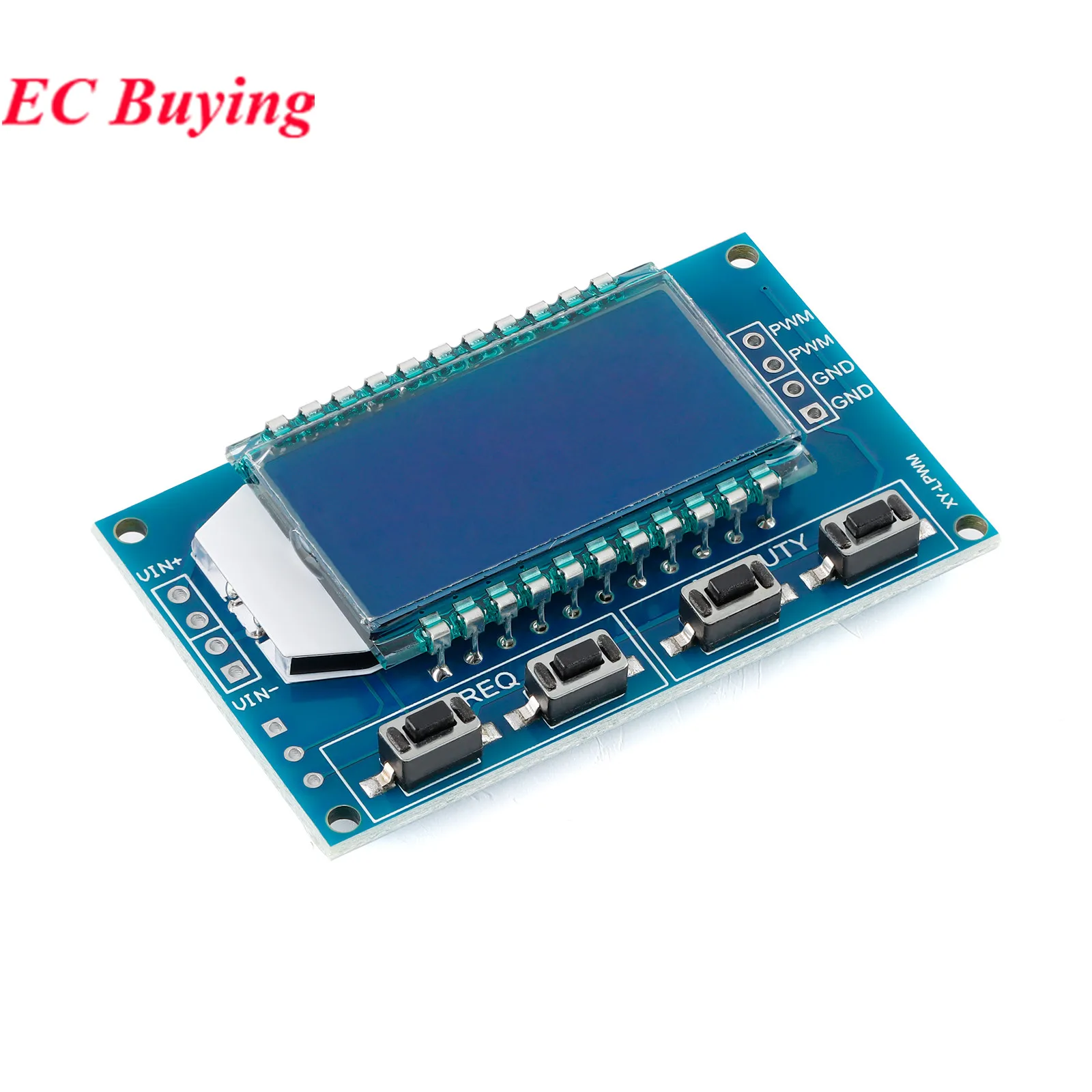 1 Hz-150 kHz XY-KPWM PWM Signalgenerator Pulsfrequenz Arbeitszyklus Einstellbare Modulplatine LCD-Display 1 2 3 Kanal Rechteckwelle – Detail 1