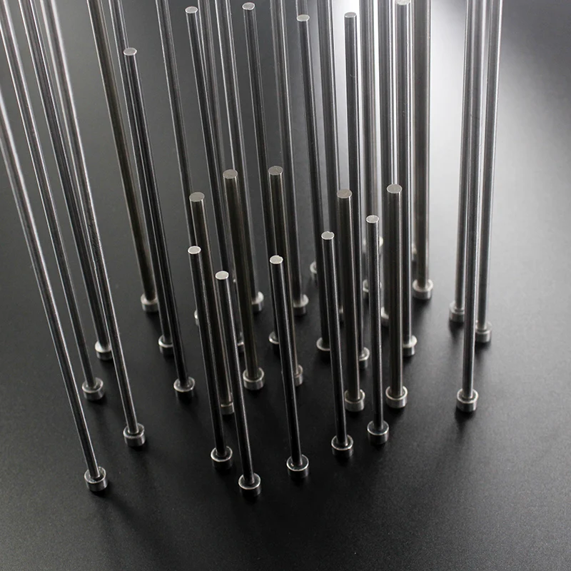 Rod Diameter: 0.8 1mm, 12mm, length 100mm, skd61 Material: Mold, Thimble, Pusher, Rod, Pin Liner