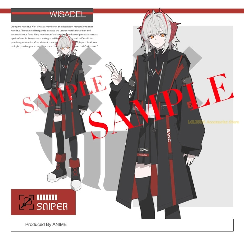 

Игра Arknights W Theme Косплей Костюм Повседневная Мода Осень Зима Унисекс Ветровка Куртка Толстовка Топы JK Юбка Костюм