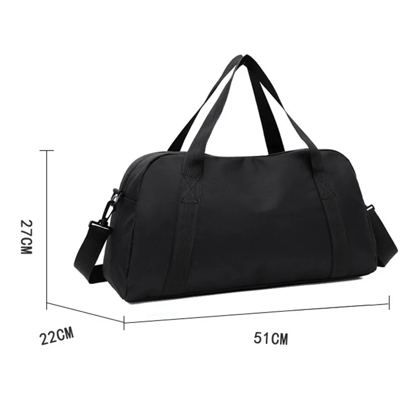 Opvouwbare Reis Duffel Tas Voor Mannen Vrouwen Grote Capaciteit Sport Tote Gym Weekender 'S Nachts Zakenreis Schouder Messenger Bag