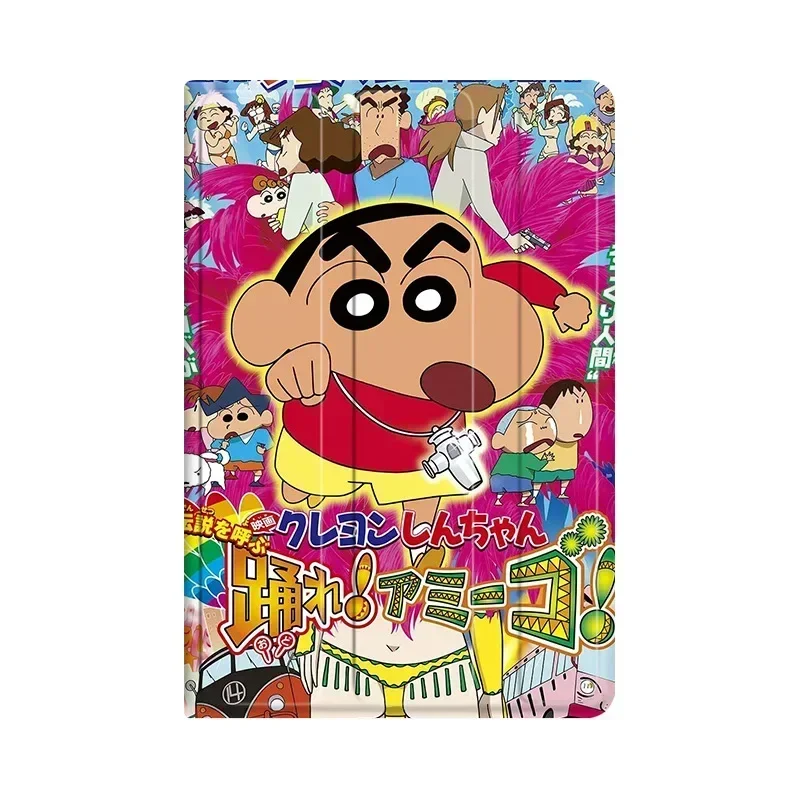 

Crayon ShinChan Table Case For iPad Pro 11 2022 for iPad mini Air 4 Air 5 Case iPad 10th Case 7th 8th 9th Gen silicone PU Cover