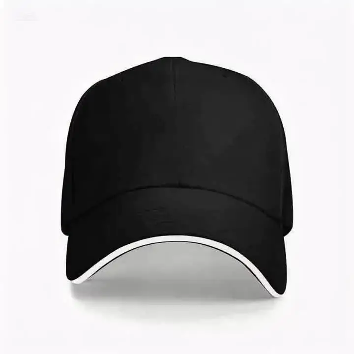قبعة بيسبول قابلة للتعديل بطباعة مخصصة للأب، قبعة بيسبول ساندويتش طراز قديم، خفيفة الوزن 100% بوليستر، قابلة للغسل يدويًا
