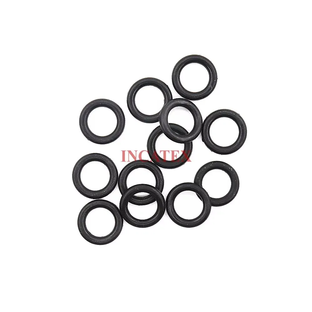 100 Pcs KF230910 KF230920 Good Quality Barudan Embroidery Machine Spare Parts Best Black Rubber Big O Ring (L) (Outer 10mm) YS