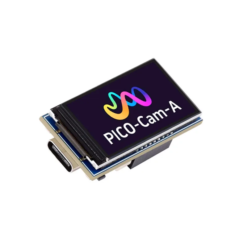 PICO-Cam-A RP2040 لوحة تطوير كاميرا متحكم صغير شاشة عرض 14 بوصة كاميرا HM01B0