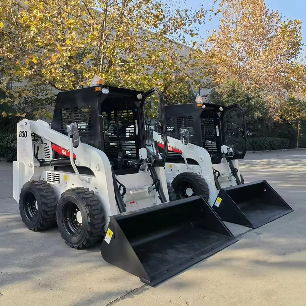 Skid Steer Loader Free Shipping High-Quality Compact Loaders Mini Loader Front Loader  on Sale Support customization Bobcat