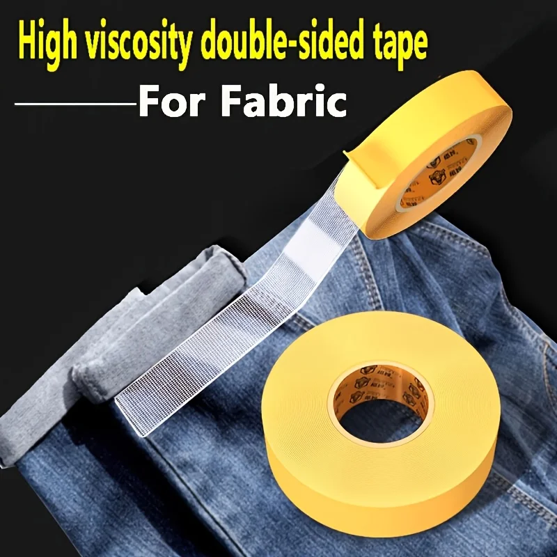Strong Adhesive Tape, Non Cutting Multi-Purpose Seamless Hem Modification Tape, No Need for Sewing, Self-Adhesive Repair Subsidy