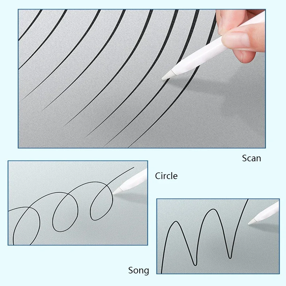 2Pcs Feel Paper Film Screen Protector 10th Gen A16 For Ipad Pro 13 12.9 11 2025 M4 M3 Air 5 4 10.2 Mini 6 7 Matte Film Writer - view 4